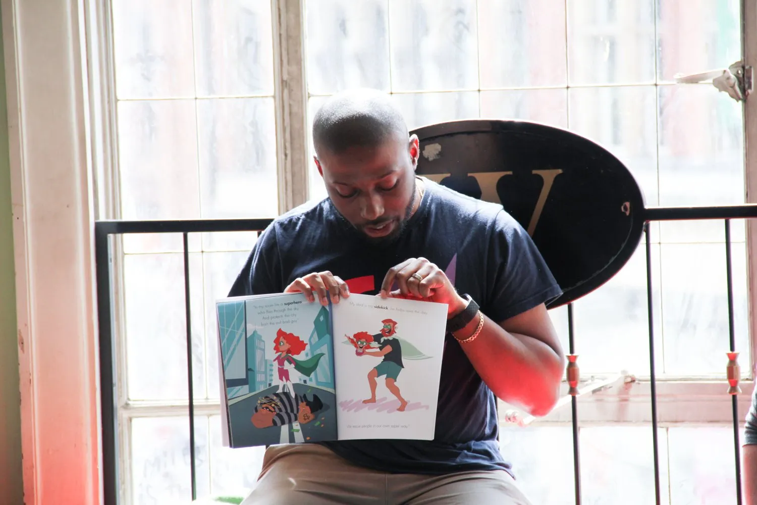 Ryan Crawford reading What Can We Be? aloud